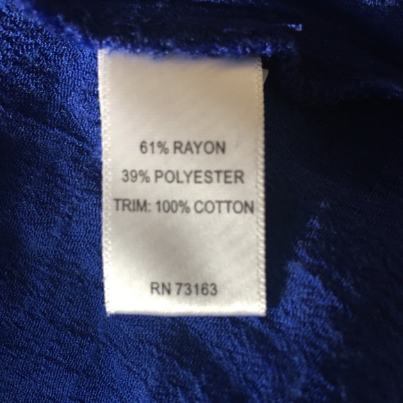 Royal Blue Top - Picture 5 of 6